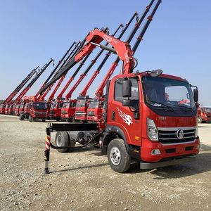 Camión Grúa Plegable Sinotruk 5t Euro 6 con Estabilizadores Hidráulicos, Vehículo Integrado de Transporte y Elevación de Fábrica - Product Image 4