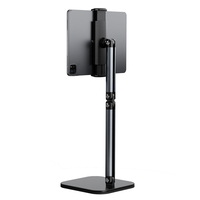 Support de Téléphone/Tablette Pliable et Réglable X69Pro en Alliage d'Aluminium pour Bureau, Compatible iPad et iPhone
