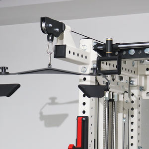 Оптовая продажа, универсальная силовая тренировочная машина, унисекс, коммерческая стойка для тренажерного зала, индивидуальная тренировочная станция для приседаний - Product Image 4