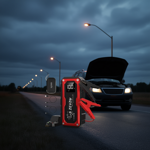 Arrancador de Baterías de Coche ZEVZO 8000A 12V 99.9Wh con Carga Rápida PD 60W para Automóviles de Pasajeros - Product Image 2