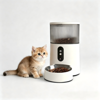 Distributeur automatique intelligent pour animaux de compagnie NCI PET avec caméra, contrôle par application WiFi, alimentation programmée, étanche, rechargeable, pour chiens et chats, OEM, personnalisable, export, vente en gros