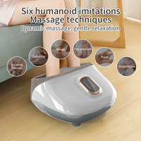 Libérez vos pieds : Appareil de massage des pieds pour remodeler les jambes et améliorer la circulation sanguine, grand écran LCD