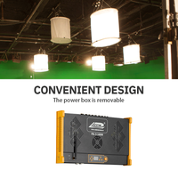 Saturne (PDL) 9-1400W LED Photographie Lumière Haute Puissance Éclairage Continu Professionnel Film et Télévision Lumière ShootingSpace