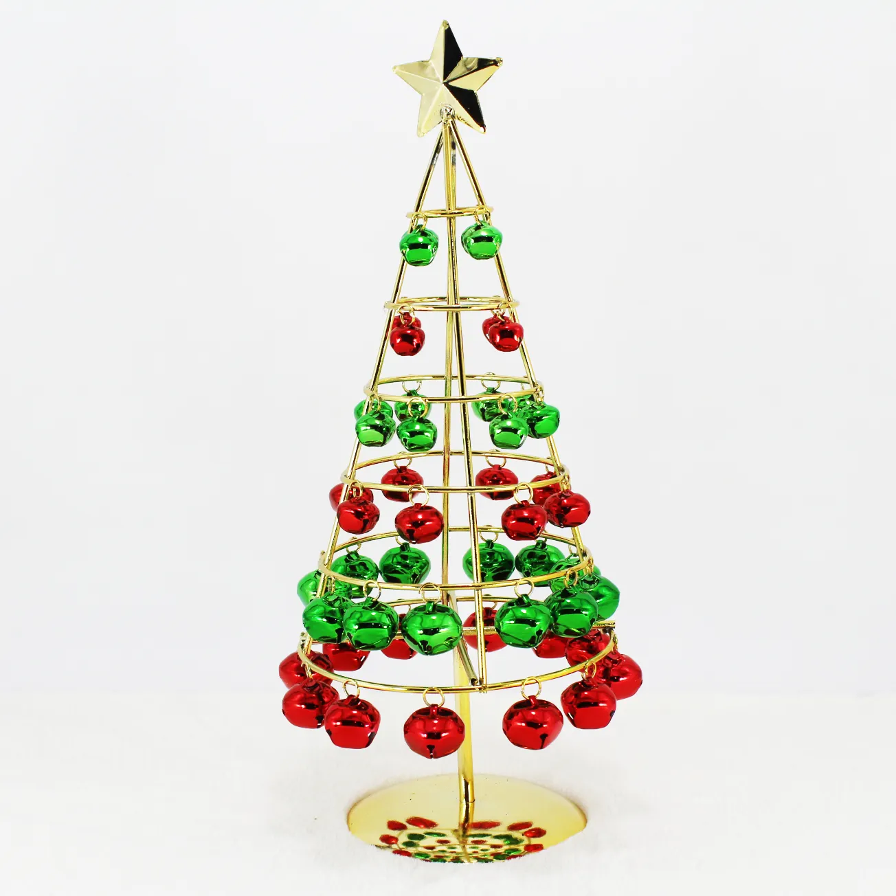 palla di Natale strega decorazione per la casa misura S supporto per sfera di vetro da appendere VOSAREA Spiral Ornamento Supporto in ferro da appendere bianco matrimonio per terrario 