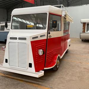Nouveau camion de restauration vintage Citroën certifié CE, pour café, panini, cuisine chinoise, crêpes et glaces pilées - Product Image 2