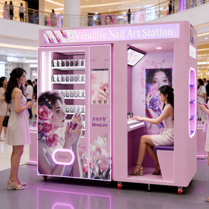Self-Service Beauty Vending Machine for Nail Art Cosmetics Stylish for Shopping Mall Press-on Nail <b>Printer</b> Vending Machine - Product Image 1
