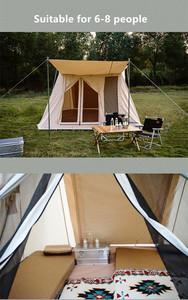 Carpas de Camping Familiares de Apertura Automática Rápida para 6 Personas, Impermeables, Grandes, para Exteriores - Product Image 6