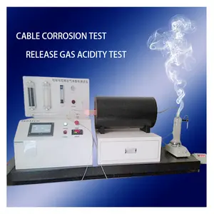 Tel ve kablo korozyon testi asit gaz Test cihazları IEC 60754-1 & 2