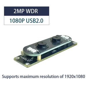Módulo de Cámara USB LLGCAM 2MP WDR 1080P, 76 Grados FOV, FF MF UVC USB2.0 OTG, para Dispositivos Integrados, Reconocimiento Facial - Product Image 1