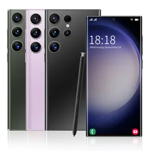 2024 Best Seller Smartphone S23 Ultra economico telefono cellulare Android moda ePen Smartphone S 23 Ultra Smart Phone
