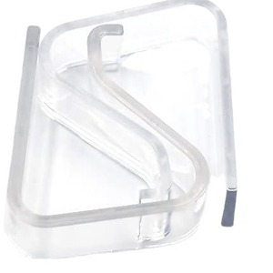 Clips de nappe en plastique transparent antidérapants pour usage domestique, supports de nappe pour table basse, paquet de 4 - Product Image 4