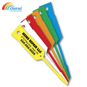 Portachiavi in Vinile per Auto Giallo, 250 Pezzi per Scatola con Anelli e Penne - Product Image 1