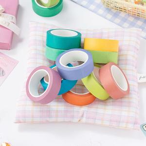 10m Assorted Multicolor Paper Washi Tape Set Bright/Pastel Decorative Adhesive <b>Journaling</b> DIY Craft Office School - Product Image 2