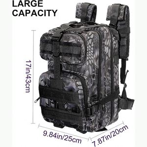 Échantillon gratuit : Sac de pêche multifonctionnel imperméable en tissu de luxe, boîte à accessoires de pêche, vert armée, idéal - Product Image 5