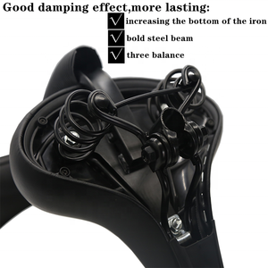 Vélo électrique noir confortable selle paresseux siège tricycle siège arrière - Product Image 3