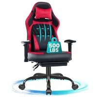 Meilleure Chaise de Gaming Ergonomique Personnalisée 2026 avec Base Chromée pour Adultes, Idéale pour le Bureau, PC Gaming, PS4 et PS5 Pro