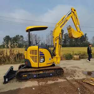 รถขุดขนาดเล็กมือสอง Komatsu รุ่น PC35 คุณภาพสูง ราคาคุ้มค่า มีสินค้าในสต็อก รถขุดตีนตะขาบมือสอง PC 35 PC40MR-2 PC50MR - Product Image 2