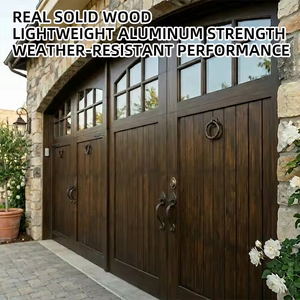 <span class=keywords><strong>Porte</strong></span> <span class=keywords><strong>de</strong></span> <span class=keywords><strong>garage</strong></span> en bois massif, couleur unie, facile à nettoyer, faible déformation, économique, vente en gros pour la rénovation <span class=keywords><strong>de</strong></span> maisons - Product Image 3