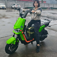 Trottinette électrique haute vitesse longue portée pour adultes, style vélo de ville à 2 roues, E-Moped avec moteur à moyeu arrière et fonctions électroniques