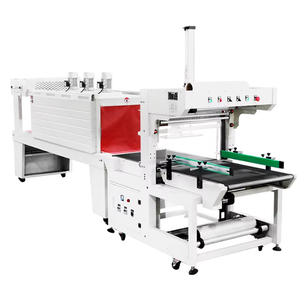 Machine d'emballage de bouteilles et de cartons BZD-7040B pour film PVC/PE, avec fonction de découpe et de scellage, idéale pour les bouteilles d'eau - Product Image 1