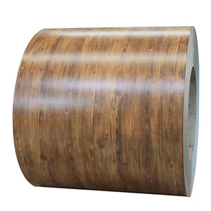 Стальное покрытие с деревянным узором, PPGI PPGL для кровельного листа и шкафа, оцинкованная/Гальваническая сталь