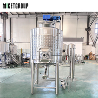 Réservoir d'extraction de café à chaud et à froid en acier inoxydable 304 de 1000 L avec mélangeur, machine à café, kits de brassage de café à vendre