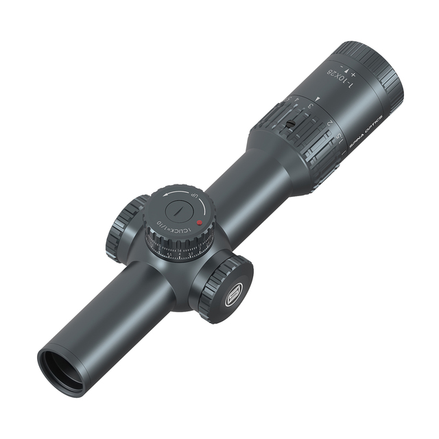 SPINA OPTICS Glacier 1-10x28 ED Glass FFP Illuminated LPVO Scope 5 Years Warranty 34mm Tube Tactical Hunting Scope