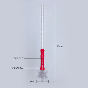Christmas Kids Gifts Colorful Music Snowflake <strong>Star</strong> Shape LED <strong>Light</strong> Saber Sword <strong>Light</strong> <strong>up</strong> LED Lightsaber Toy - Product Image 5
