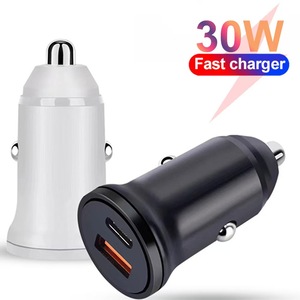 All'ingrosso caricatore USB-C per auto caricabatteria USB 30W 2 porte tipo-C adattatore per 3.0 di alimentazione per <span class=keywords><strong>iPhone</strong></span> 16/15/14/13/12 - Product Image 6