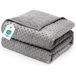 <span class=keywords><strong>Couverture</strong></span> <span class=keywords><strong>lestée</strong></span> en gros, <span class=keywords><strong>couverture</strong></span> de gravité toute saison, lavable, antimicrobienne, avec des billes de verre de qualité supérieure, 20 lb, <span class=keywords><strong>couverture</strong></span> pour adulte - Product Image 1