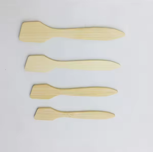 New Product Bamboo <strong>Cream</strong> Spatula Bamboo Cosmetic Spatula - Product Image 4