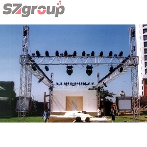 Trang trí tùy chỉnh màu nhôm giàn treo loa/Đèn/Màn hình LED buổi hòa nhạc <span class=keywords><strong>DJ</strong></span> hiệu suất chương trình gian hàng - Product Image 2