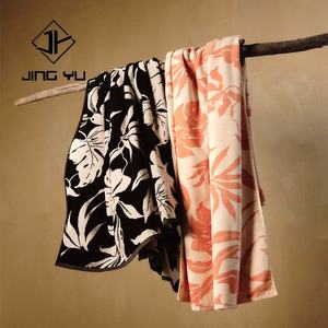 Serviettes de plage personnalisées, serviettes de plage avec impression de logo, design double face, serviette de plage douce - Product Image 2