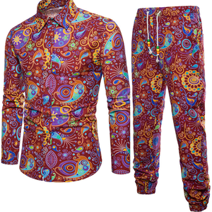 <span class=keywords><strong>Chemise</strong></span> demi-manche pour hommes, 100% coton, impression numérique, coupe Slim, tissu respirant et confortable, motifs floraux - Product Image 3