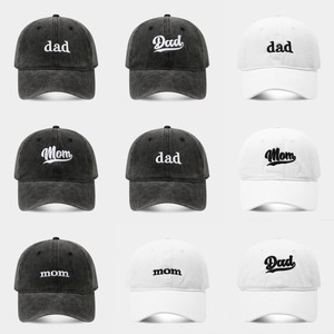 หมวกเบสบอลปักลายคุณพ่อหมวกแฟชั่นผู้หญิงผู้ชายหมวกกีฬาผ้าฝ้ายหมวก Snapback หมวกกันแดดระบายอากาศกลางแจ้ง - Product Image 1