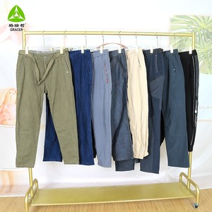 Pantalones de Invierno para Hombre, Modelo A90, de Algodón/Poliéster, Usados, de Alta Calidad, en Pacas, Todas las Tallas, Venta al Por Mayor - Product Image 1