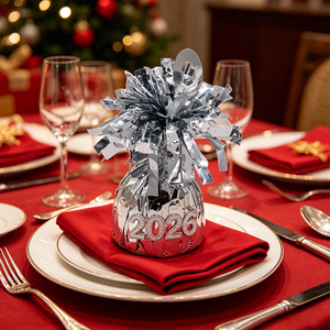 Artículos y Decoraciones para Fiestas de Alta Calidad, Peso Silver, 12 Piezas/Bolsa - Product Image 5