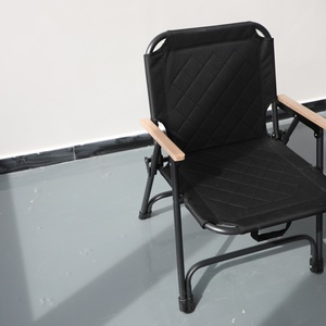 Silla <span class=keywords><strong>Plegable</strong></span> para Acampar al Aire Libre, Silla de Ocio Portátil y Aislada - Product Image 2