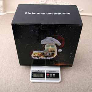 Dropshipping Shopify Resin Musical Rotating <b>Train</b> LED Music Box Night Light Christmas <b>Table</b> Decor Gift - Product Image 6