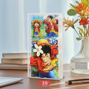 DIY <span class=keywords><strong>3D</strong></span> Acrylic thẻ giấy gạch cho phòng trẻ em bí ẩn bất ngờ mù hộp độc đáo <span class=keywords><strong>3D</strong></span> lớp giấy điêu khắc thẻ gạch - Product Image 5