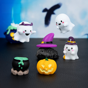 ตุ๊กตาผีฮาโลวีนรูปนกฮูกและฟักทอง ของตกแต่ง DIY ของขวัญใช้งานได้จริง - Product Image 2