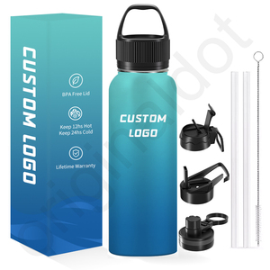 OEM BPA Free 32oz Double Wall Stainless Steel Vacuum Insulated Gym Sports Water <b>Bottle</b> - Product Image 6