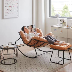 Moderne Simple Canapé Maison Rotin Chaise Longue Salon Chambre Déjeuner Pause Balcon Adulte Chaise à Bascule - Product Image 5