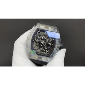Reloj mecánico automático Tourbillon de lujo con caja de cristal de alta calidad para hombre, deportivo, resistente al agua, 3501. - Product Image 1