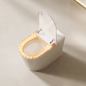 S022 Vente en gros WC intelligent électronique automatique avec bidet intégré et télécommande, modèle allongé pour usage domestique - Product Image 5