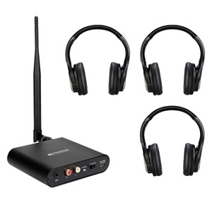 Hệ thống vũ trường im lặng Tai nghe vũ trường im lặng và âm thanh nổi và âm thanh Hi-Fi cho các bữa tiệc hoặc lớp học retekess TA003 TA004 - Product Image 1