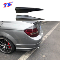 Diffuseur arrière en fibre de carbone W204 C63, garniture de pare-chocs arrière, séparateur arrière pour Mercedes Benz Classe C W204 C63 Lci