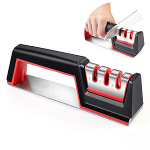 Afilador de Cuchillos Profesional de 3 Etapas, Afilador de Cuchillos Manual, Fabricante de Afiladores de Cuchillos de Cerámica - Product Image 2
