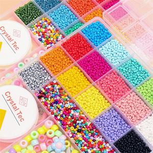 DIY Perlen Schmuckherstellungs-Kit Gitter Glas-Samen-Sets Großhandel Perlen-Sets Armbänder Alphabet-Buchstaben Perle für Kunst handwerkliches Geschenk - Product Image 5