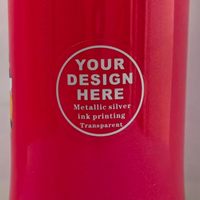 Impression de logo personnalisée, autocollant circulaire transparent auto-adhésif découpé pour gobelets/bouteilles de boissons au thé au lait.
